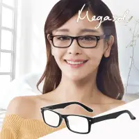 在飛比找momo購物網優惠-【MEGASOL】優質老花眼鏡(簡約粗框-8780)