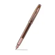 Sheaffer 100 9374 Coffee Edition Matt Brown Fountain Pen with Regal Brown PVD Si