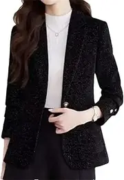 [Generic] Women Spring Tops Ladies Outwear Large Size Suit Jacket Blazer Female Coat