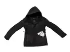 O’Neill Hyperdry Snowboarding Jacket Women’s L Black Multi Firewall Magma Hood