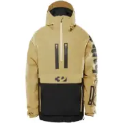 Thirtytwo Light Anorak Jacket 2024 Mens in Black Tan - Size -