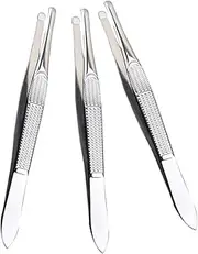 CTIRCHIU 3Pcs Eyebrow Tweezers for Women Precision Facial Hair Removal Grooming Tools Ergonomic Grip for Comfortable Use for Eyebrow Shaping Chin Hair