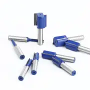 8mm Shank Straight Router Bit Double Flute Wood Milling Cutter For Woodwork-Tool