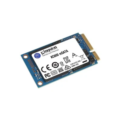 Kingston KC600 512GB mSATA SSD High Speed 3D TLC NAND Storage Solution