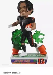 Ja'Marr Chase Cincinnati Bengals NFL Nickelodeon Slime Zone Bobblehead Foco