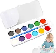 Dreuhuing Water Paints for Kids, Assorted Watercolor Palette, Educational Bulk Kids Paint for Classroom Arts for Easter, Birthday, Thanksgiving