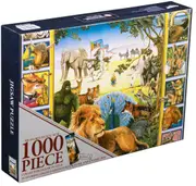Animalia: Book Cover Collector Jigsaw Puzzle, 1000 Piece
