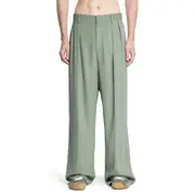 [LOEWE] Trousers in Viscose Blend Green
