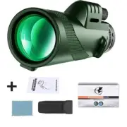 80X100 HD ZOOM Powerful Monocular Telescope Portable Binoculars Long Range Teles