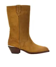Sonora Santa Fe Cuban Heel Boots 36,37,40 Brown