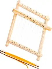 Beatifufu 1 Set Weaving Machine Funny Knitting Loom for DIY Crafts Unique Educational for Intellectual Development Simple Design Promotes Patience and Creativity Present Random Color