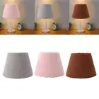 Table Lamp Shade Plush Cloth Tapered Simple Exquisite Lampshade