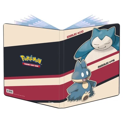 Pokemon Portfolio Binder - Ultra PRO Top Loading 9 Pocket - Snorlax Munchlax