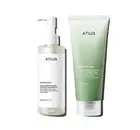Anua Heartleaf Pore Control Cleansing Oil+Quercetinol Pore Deep Cleansing Foam