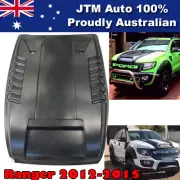 Matt Black Bonnet Scoop Hood Raptor Style to suit Ford Ranger PX1 T6 2012-2015
