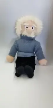 Albert Einstein Plush 12" Doll Unemployed Philosophers Guild Little Thinker Y3