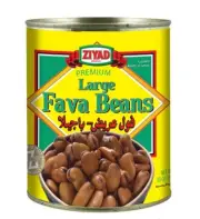 Premium Large Fava Beans 1-CAN Cooked 30 Oz. فول مدمس، فولة عريضة - باجيلا 850غ