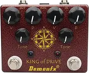 DemonFX KING OF DRIVE - Combined OD/Distortion Guitar Pedal