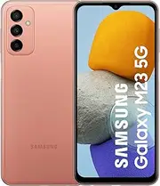 Samsung Galaxy M23 5G Mobile Phone SIM Free Android Smartphone 4GB RAM 128GB Storage Orange Copper [Amazon Exclusive]
