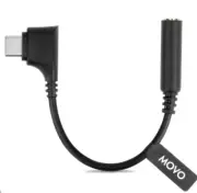 MOVO UCMA-3 Female TRRS to Right Angle USB-C Connector