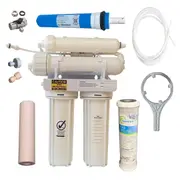 Aquarium Reverse Osmosis Water Filters 50GPD Filmtec + DI Resin Filter PRO4-D RO