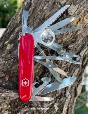 Swiss Army Original Knife, Red Swisschamp, Victorinox 1.6795, New In Box