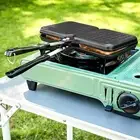Camping Jaffle Press Non-Stick Stove Sandwich Toastie Maker Stove Top Cooker AU