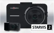 VUGERA SV2 PRO 128GB Standard Hardwire Kit Front Rear Dashcam 2-Channel