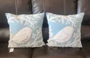 ELIE TAHARI HOME Needlepoint Accent Pillow Set