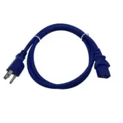 4' Blue Power Cord for DYNEX TV DX-LCD26-09 DX24L150A11 DX32L150A11 DX37L150A11