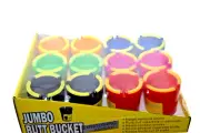 12 Pack Glow in Dark Butt Bucket Ashtray - Cup Car Holders- with DISPLAY !!