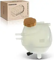 A-Premium Engine Coolant Overflow Recovery Reservoir Tank [with Cap & Sensor] Compatible with Saab 9-3 2003-2011, 9-3X 2010 2011, 2.0L, Replace# 11846007803, 1304237
