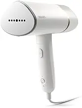 Philips 3000 Series Handheld Steamer - 1000W 20 g/min Steam, Detachable 120ml Water Tank, Heated Plate, White (STH3020/10)