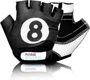 [KIDDIMOTO] Kids Cycling Gloves | Anti-Slip Kids Bike Gloves for Boys and Girls| Fingerless Mountain Bike Gloves for BMX, MTB Riding, Gymnastics, Scooters, Skateboard, Balance Bike, Rollerblade.