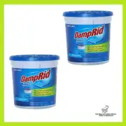 DampRid Refillable Moisture Absorber, Fragrance Free, 300 Grams x 2
