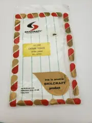 Vintage Skilcraft Extra Large Lint-Free Crash Towel 100% Cotton AIDB Blind-Made