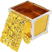 Generic Kids' Treasure Chest Plastic Toy Storage Decorative Mini Pirate Box for Play Decor