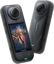 X5 - Waterproof 8K 360° Action Camera, Leading Low Light, Invisible Selfie Stick