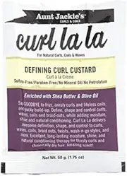 Aunt Jackie's Curl La La Defining Curl Custard 50g Sachet (Great for travelling with)