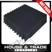 Polytuf Floor Mat Tiles 6 Piece 50x50cm Interlocking EVA Foam FM5011EB6