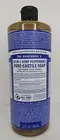 Dr. Bronner's Pure Castile Soap Organic Peppermint - One 32oz. Bottle