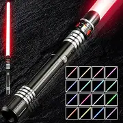 Skirfy Light Saber for Adults, Realistic Heavy-Duty Metal Hilt, Performance-Ready FX with 16 RGB Colors & 3 Sound Fonts, Motion Control LED Lightsaber for Cosplay, Dueling, and Stage Combat