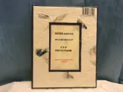 Mulberry Paper With Flower And Leaf 4”x6” Photo Frame blue