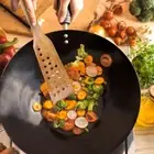 Wooden Cooking Turner 2pcs Non Stick Spatula Set for Kitchen Use