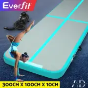 Everfit 3m x 1m Air Track Inflatable Tumbling Mat with Pump Portable Home Gymnas
