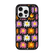 iPhone 16 Pro Impact Ring Stand Case MagSafe Compatible HAPPY DAISIES