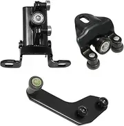 Fits Transit Mk6 Mk7 Left Sliding Door Roller Guide Set of 3, Side Door Roller Runner (TOP+MIDDLE+BOTTOM) 1667675, 1705694, 4629196
