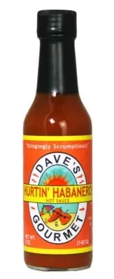 Dave's Hurtin Habanero Hot Sauce (Pack of 3)
