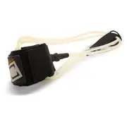 Maddog Surf Leash Leg Rope Double Swivel (Clear)