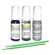 Touch-Up Paint Set Suitable For Mercedes, 352 Linarit Blue + Clear Coat + Primer